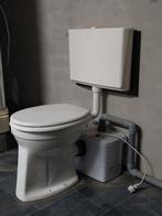 Arebos WC broyeur compleet met toilet, Doe-het-zelf en Verbouw, Sanitair, Ophalen, Gebruikt, Toilet