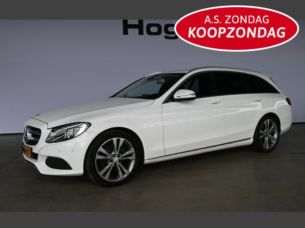 Mercedes-Benz C-Klasse Estate 180 Prestige Clima Navigatie L, Parkeerassistent, Achterwielaandrijving, Gebruikt, Met garantie (alle)