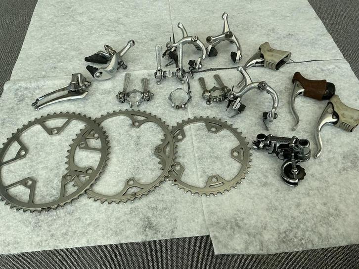 Vintage Campagnolo onderdelen: remmen, shifters, derailleurs, Fietsen en Brommers, Fietsonderdelen, Gebruikt, Racefiets, Overige typen