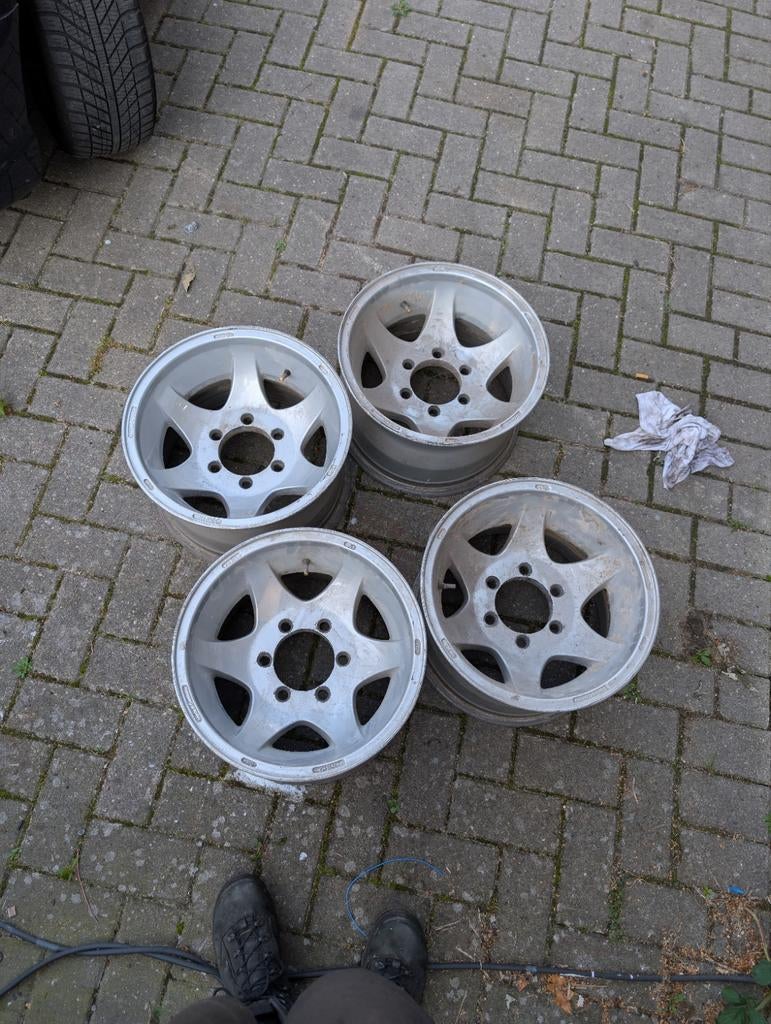 15" patrol land cruiser velgen, Ophalen, Gebruikt