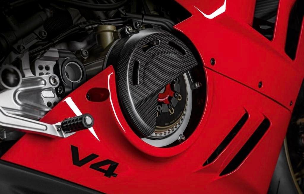 Ducati streetfighter v4 v4s droge koppeling carbon, Ophalen