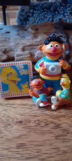 Sesamstraat Sleutelhanger Bert & Ernie + Magisch Doekje, Ophalen of Verzenden, Zo goed als nieuw, Jongen of Meisje