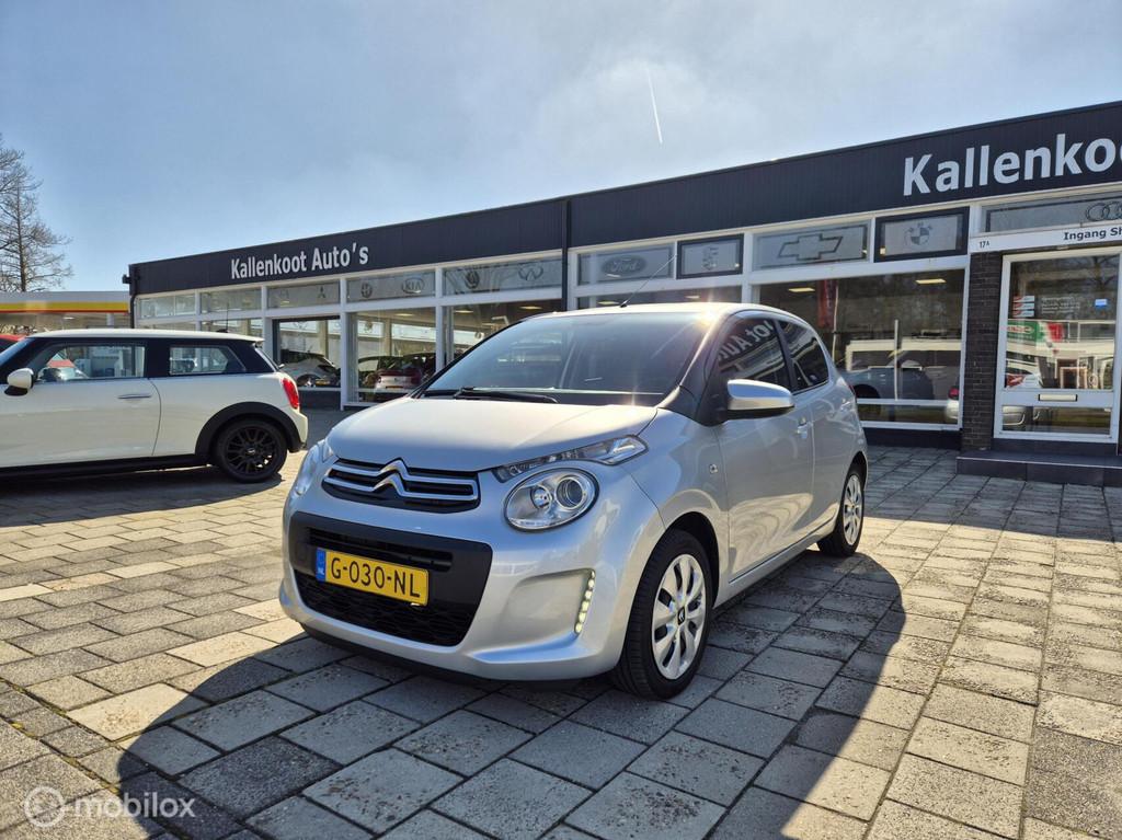 Citroen C1 1.0 VTi Feel, Carplay, LED, 1ste Eigenaar, NAP!, Auto's, Citroën, Voorwielaandrijving, Stof, Gebruikt, 4 stoelen