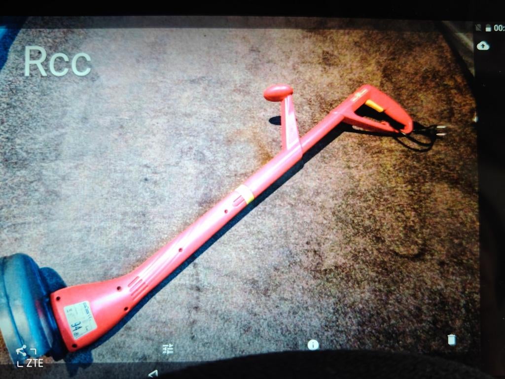 Elektrische grastrimmer - Wolf-Garden, Tuin en Terras, Gebruikt, Onbekend, Ophalen of Verzenden, 30 tot 50 cm