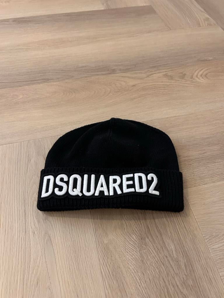 Dsquared2 kindermuts, Ophalen of Verzenden, Gebruikt, Jongetje of Meisje, Muts