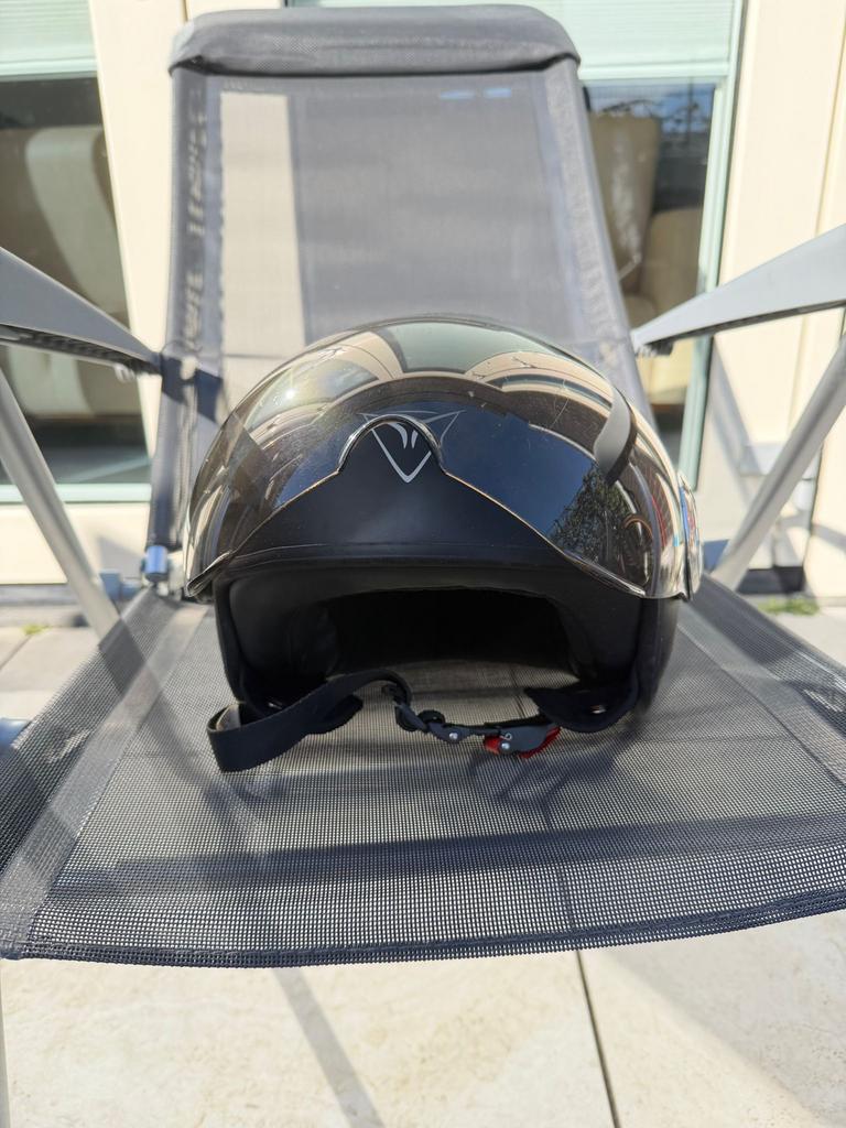 DEMM Mono Jethelm - Maat S, Motoren, Overige merken, Heren, Jethelm, Ophalen of Verzenden