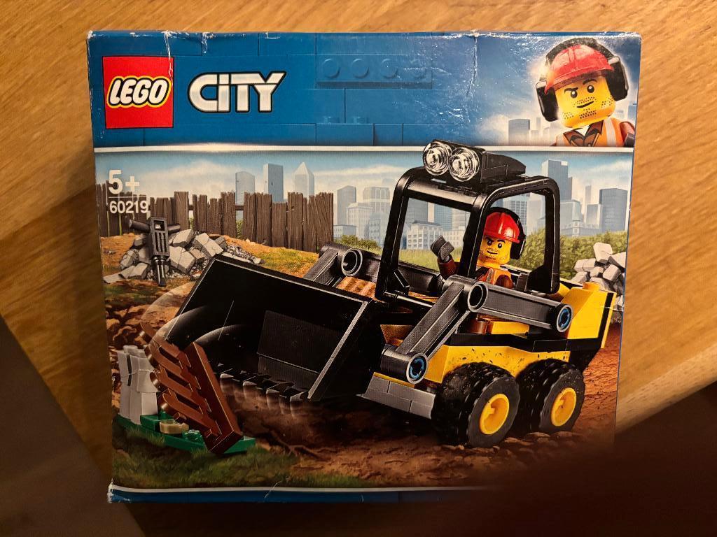 LEGO City Bouwlader - 60219 - UIT DE HANDEL, Ophalen, Zo goed als nieuw, Complete set, Lego