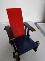 Miniatuur Rietveld stoel, Ophalen of Verzenden