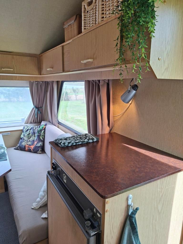 Kleine caravan, Kip de Luxe KL 34 EK, Caravans en Kamperen, Ophalen, Gebruikt, Tot en met 2