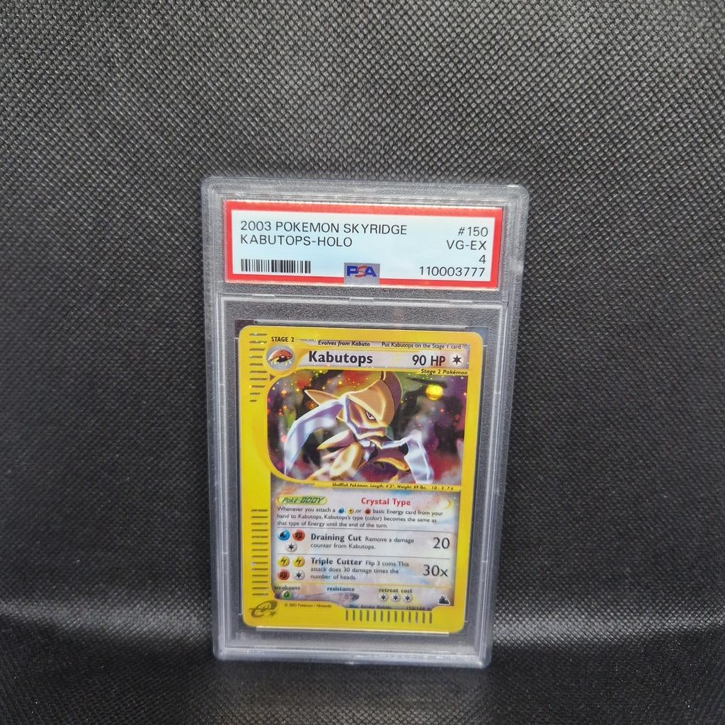 Kabutops Holo Skyridge PSA 4, Ophalen of Verzenden, Zo goed als nieuw