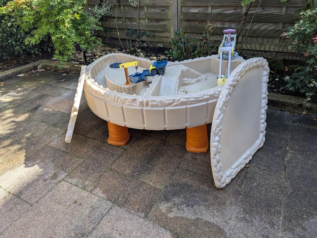 Little Tikes Zand en watertafel Construction, Ophalen, Gebruikt