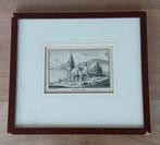 Prent oude kerk van Scheveningen, Ophalen of Verzenden