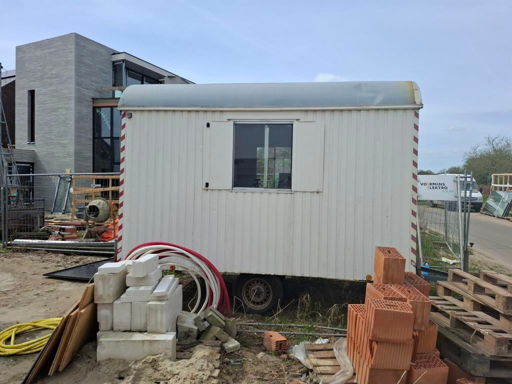 Nette schaftkeet zonder kenteken, Doe-het-zelf en Verbouw, Bouwketen en Schaftketen, Ophalen of Verzenden