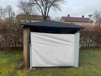 Prieeltje met uitschuifbaar windscherm, Tuin en Terras, Tuinhuizen, Ophalen of Verzenden, Gebruikt