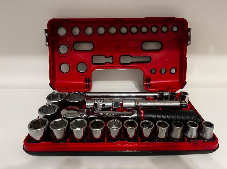 Facom 1/2 doppenset Detection Box 8-32mm compleet, Doe-het-zelf en Verbouw, Gereedschap | Handgereedschap, Zo goed als nieuw, Ophalen