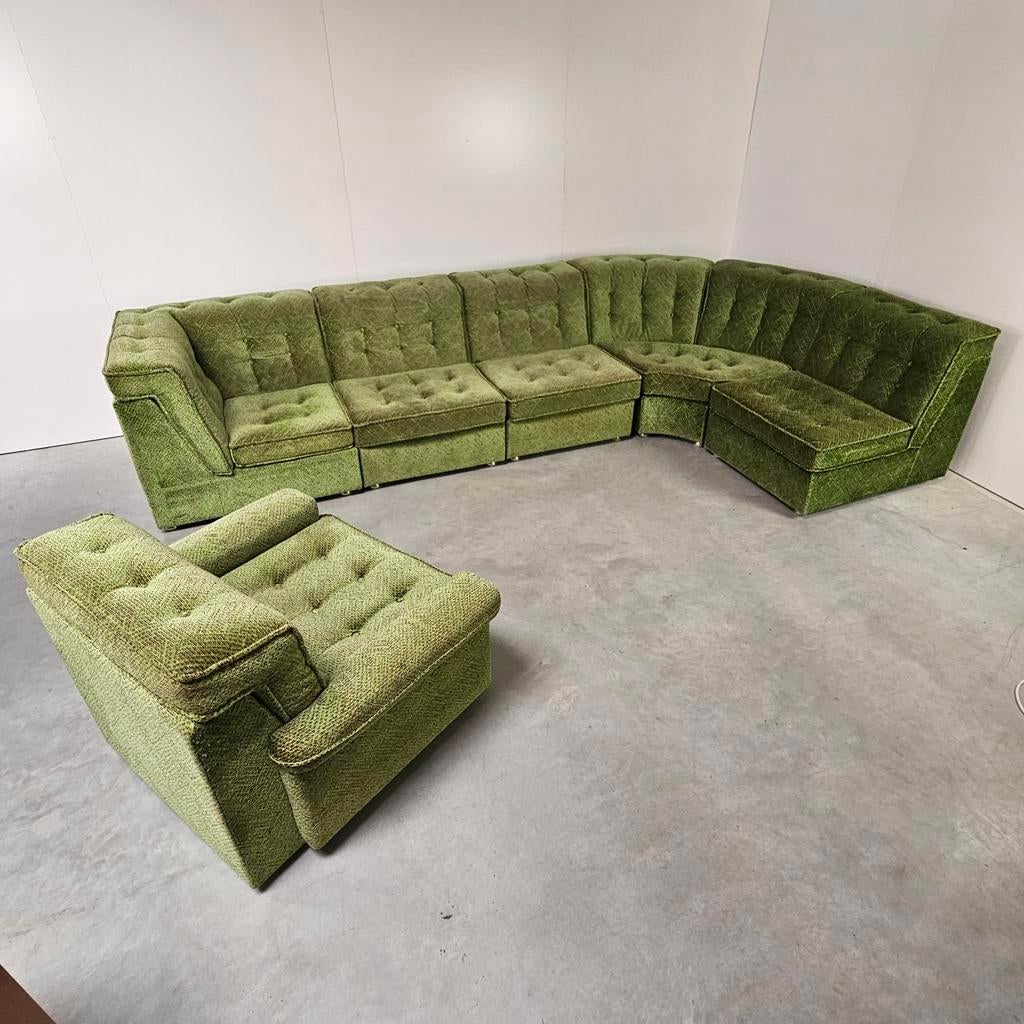 Vintage modulaire bank, zeer netjes, Ophalen of Verzenden, Huis en Inrichting