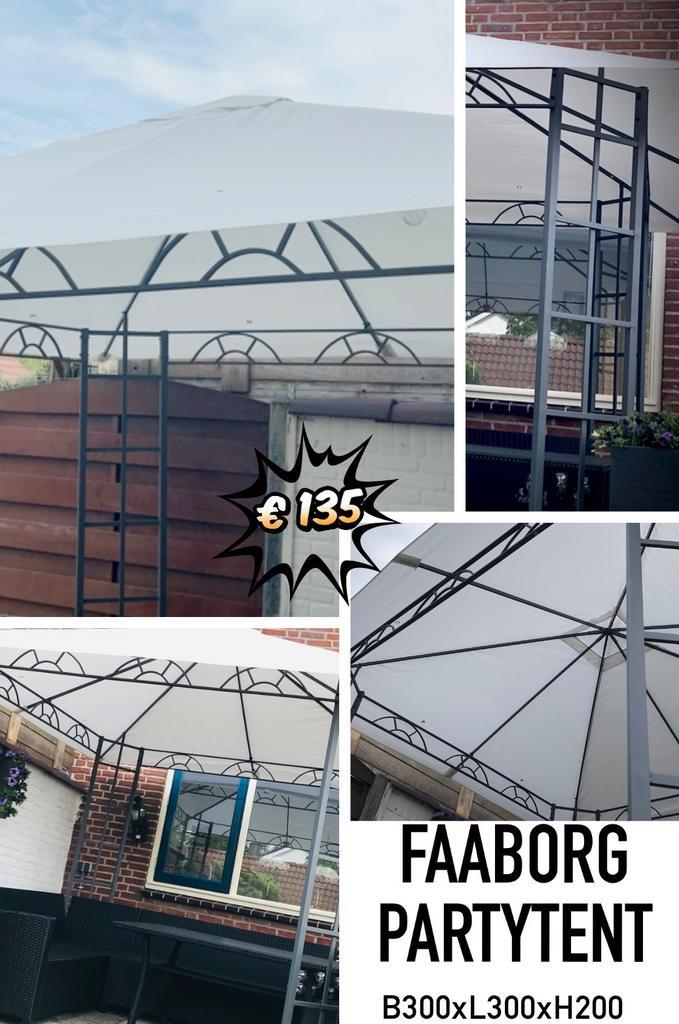 Faaborg partytent, Tuin en Terras, Partytenten, Zo goed als nieuw, Partytent, 2 meter of meer, Minder dan 5 meter, Minder dan 4 meter