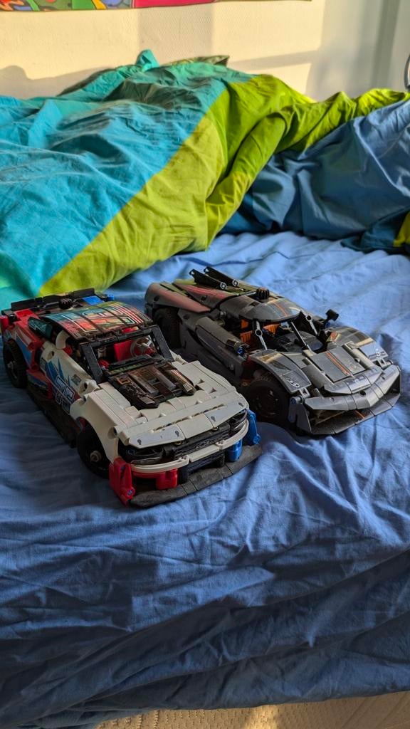 2x LEGO Technic Raceauto’s (Combi-deal), Ophalen