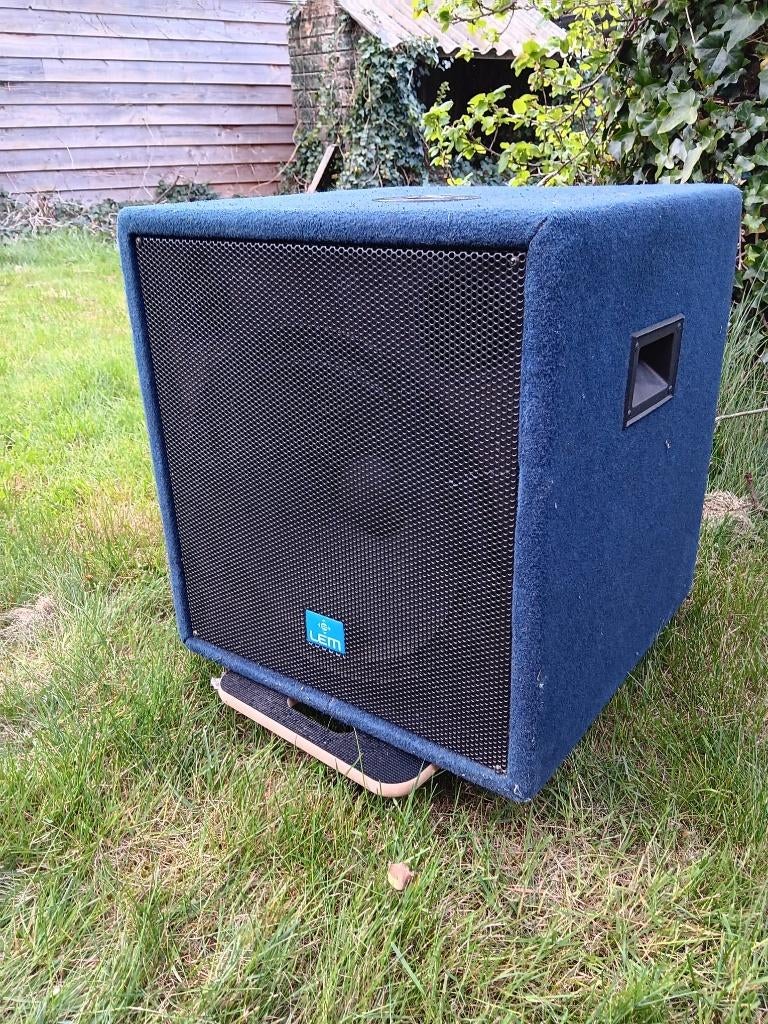 Lem subwoofer, Ophalen, Gebruikt, Minder dan 500 watt, P.A.