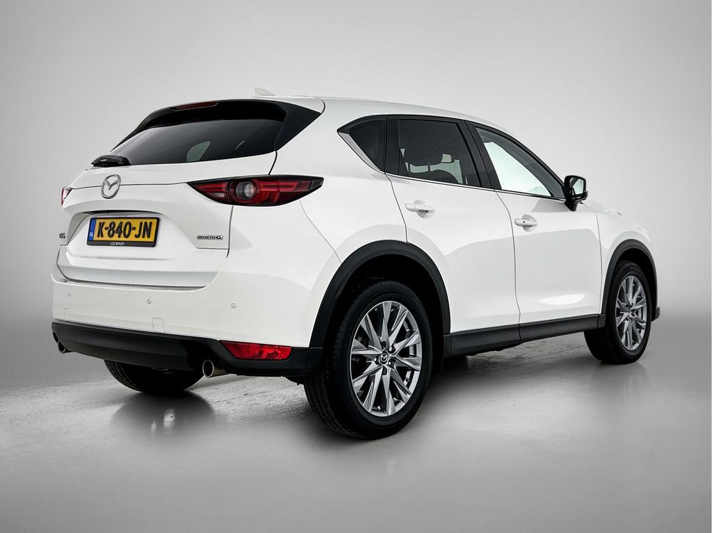 Mazda CX-5 2.0 SkyActiv-G 165 Luxury Navigatie | Camera acht, Auto's, Mazda, 15 km/l, Gebruikt, Wit, Bedrijf