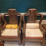 Aziatische Meubel Set Boeddha Beelden+Vaas–Uniek&Zwaar Hout, Ophalen