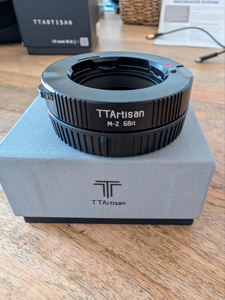TTArtisan Leica M-Nikon Z 6Bit adapter, Ophalen of Verzenden