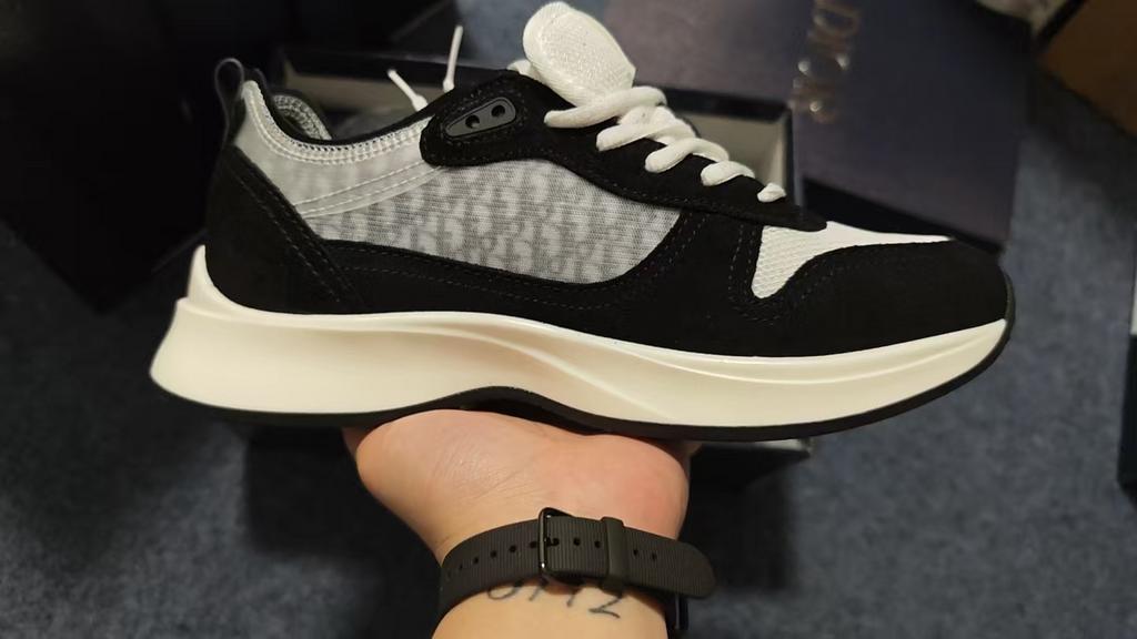 DIOR B25 Slangenleer Lifestyle-schoen Zwart Unisex, Kleding | Dames, Schoenen, Ophalen of Verzenden, Nieuw, Zwart, Sneakers of Gympen