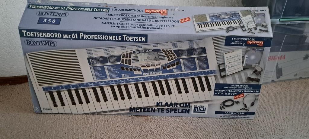 Bontempi toetsenbord, Muziek en Instrumenten, Keyboards, Ophalen, Zo goed als nieuw, Overige aantallen, Overige merken