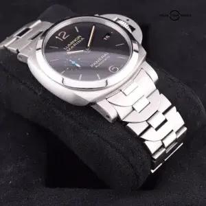 Panerai Luminor Marina PAM00722 42mm Automaat Herenhorloge, Sieraden, Tassen en Uiterlijk, Horloges | Heren, Leer, Staal, Polshorloge