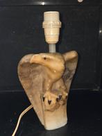 Antieke lamp met adelaar steen, Ophalen of Verzenden