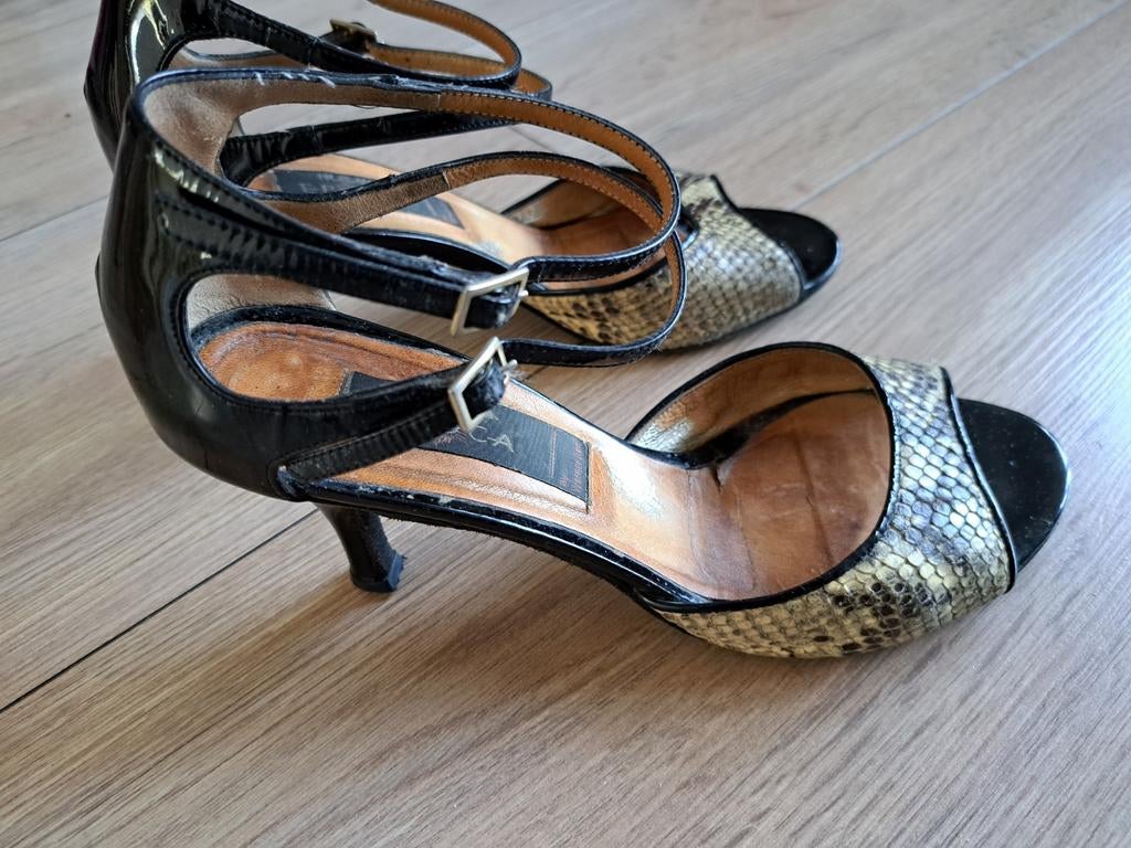 Epoca Nuevas Tango Dansschoenen Maat 39, Epoca Nuevas, Zwart, Dansschoenen, Ophalen of Verzenden