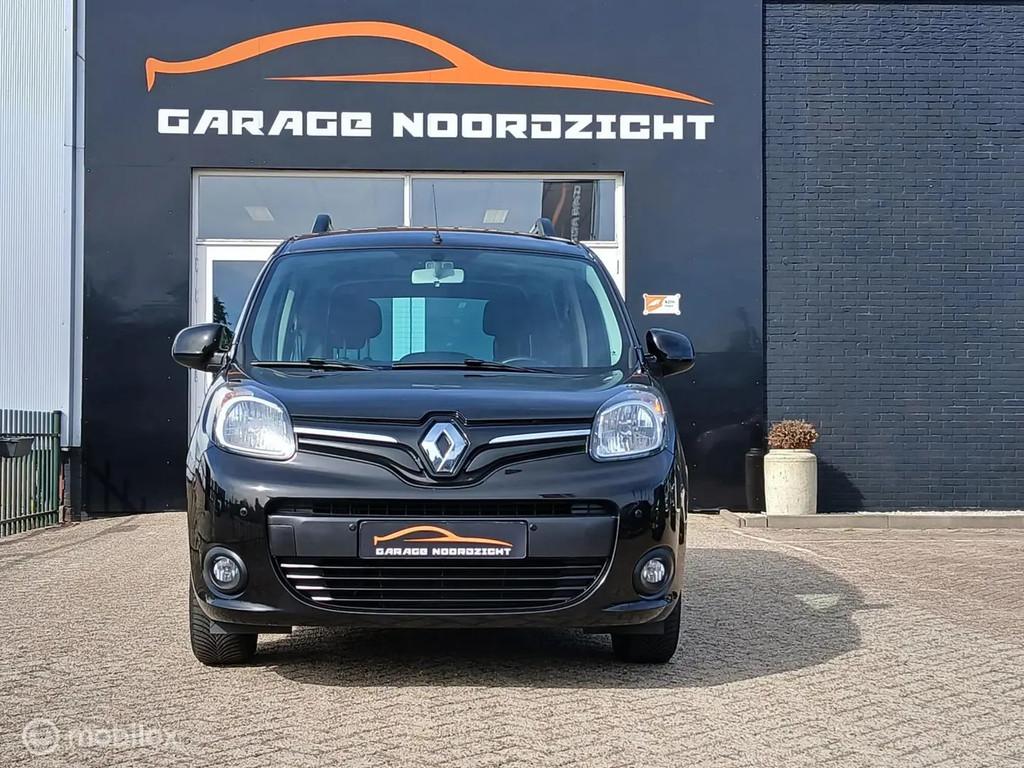 Renault Kangoo 1.2 LIMITED / 5 Persoons / USB a € 13.750,0, Auto's, Renault, Stof, Gebruikt, Euro 6, Zwart