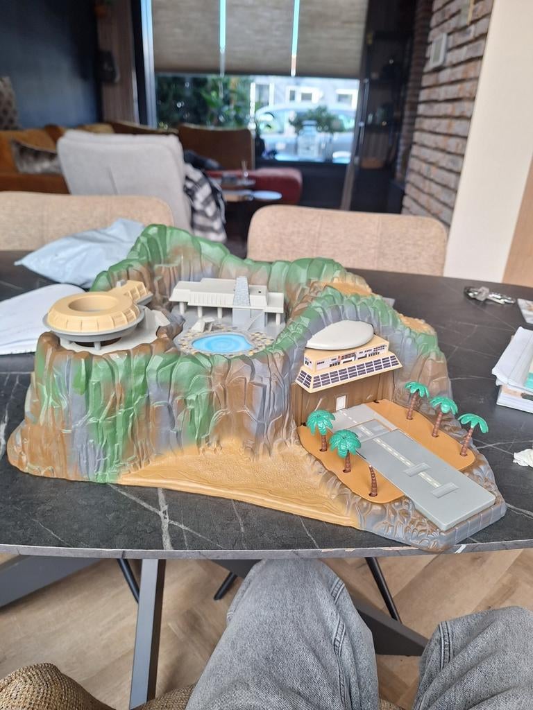 Thunderbirds Matchbox 1992 eiland met audio, Ophalen of Verzenden