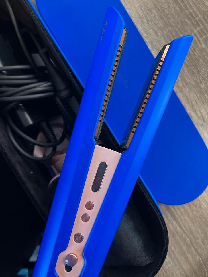 Dyson Corrale Stijltang - Blauw, Sieraden, Tassen en Uiterlijk, Uiterlijk | Haarverzorging, Nieuw, Krultang of Stijltang, Ophalen of Verzenden