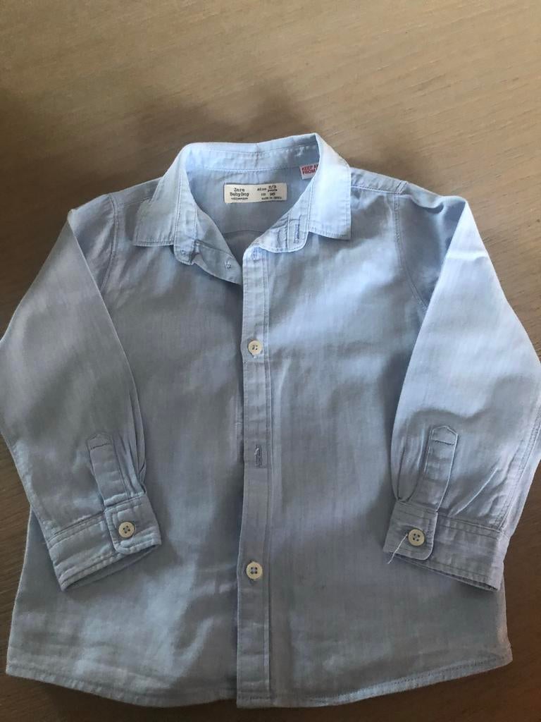 Overhemdje maat 98 zara, Ophalen of Verzenden, Zo goed als nieuw, Jongen, Overhemd of Blouse