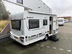 Dethleffs Camper 430 DB MOVER-VOORTENT-LUIFEL, Caravans en Kamperen, Caravans, Rondzit, Bedrijf, 750 - 1000 kg, Dwarsbed