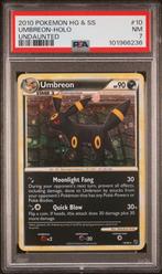 Umbreon Holo PSA 7 - 2010 Pokemon HG & SS Undaunted #10, Ophalen of Verzenden, Zo goed als nieuw, Losse kaart, Foil