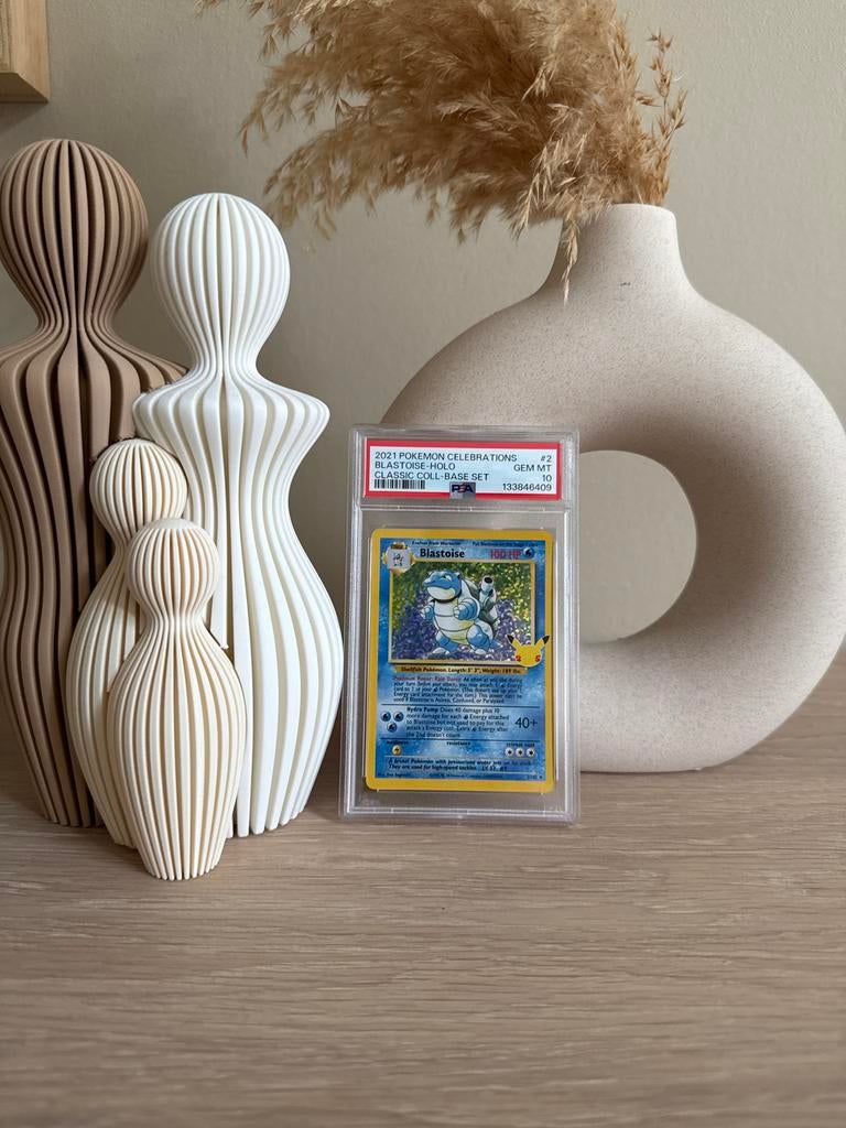 Blastoise Celebrations PSA 10 - Pokémon Kaart, Ophalen, Nieuw, Losse kaart, Foil