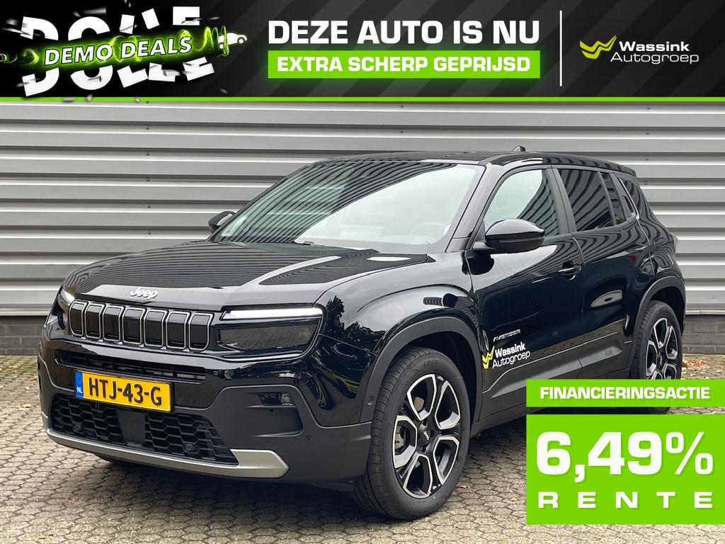 Jeep Avenger DEMO DEAL I 1.2T e-Hybrid 110pk Aut Summit I Ca, Auto's, Jeep, Automaat, 101 pk, Gebruikt, 1199 cc