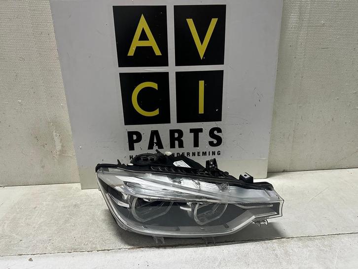 Koplamp BMW 3 Serie F30 F31 LCI BMW LED Rechts 8738712, Auto-onderdelen, Verlichting, BMW, Gebruikt, Ophalen of Verzenden