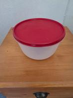 Tupperware ronde bak met rood deksel, Ophalen of Verzenden, Gebruikt, Rood, Bak of Kom