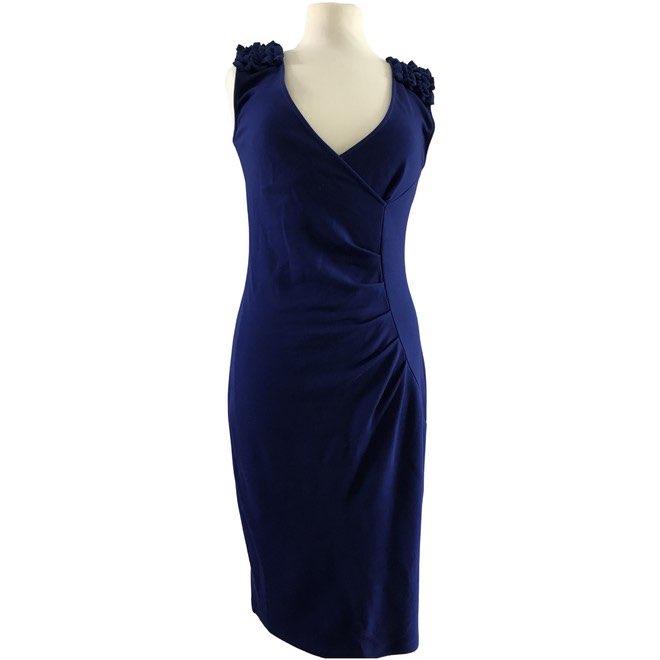 Zomerjurk van Juffrouw Jansen maat 38/40NL., Kleding | Dames, Maat 38/40 (M), Blauw, Ophalen of Verzenden, Zo goed als nieuw