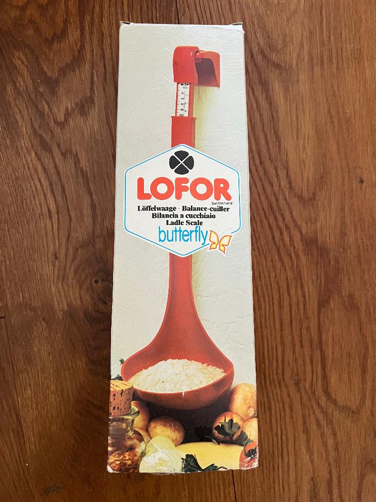 Vintage lepel weegschaal, Minder dan 10 kg, Keukenweegschaal, Ophalen of Verzenden, Zo goed als nieuw