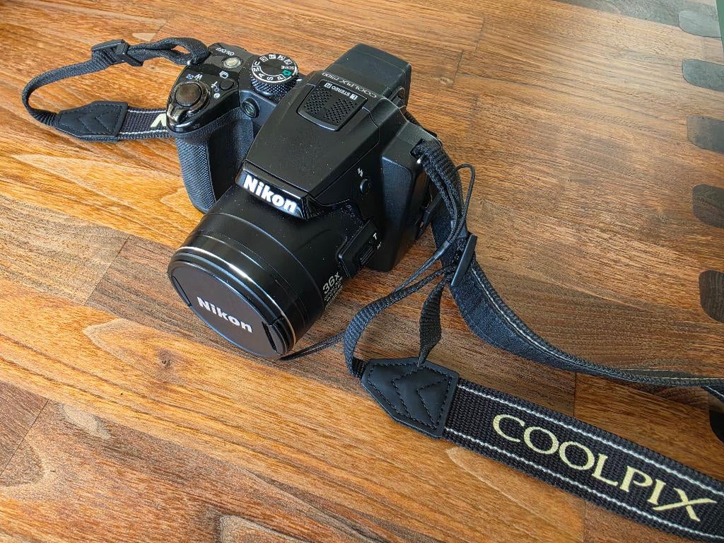 Nikon Coolpix P500 digitale camera, Audio, Tv en Foto, Fotocamera's Digitaal, Ophalen, 12 Megapixel, Compact, Zo goed als nieuw