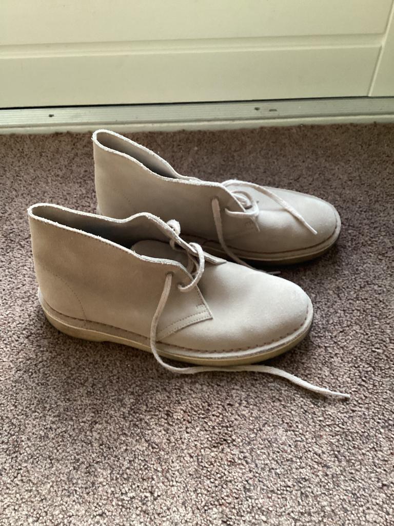 Clarks Desert Boots. Maat 39. Beige., Beige, Lage of Enkellaarzen, Nieuw, Ophalen of Verzenden