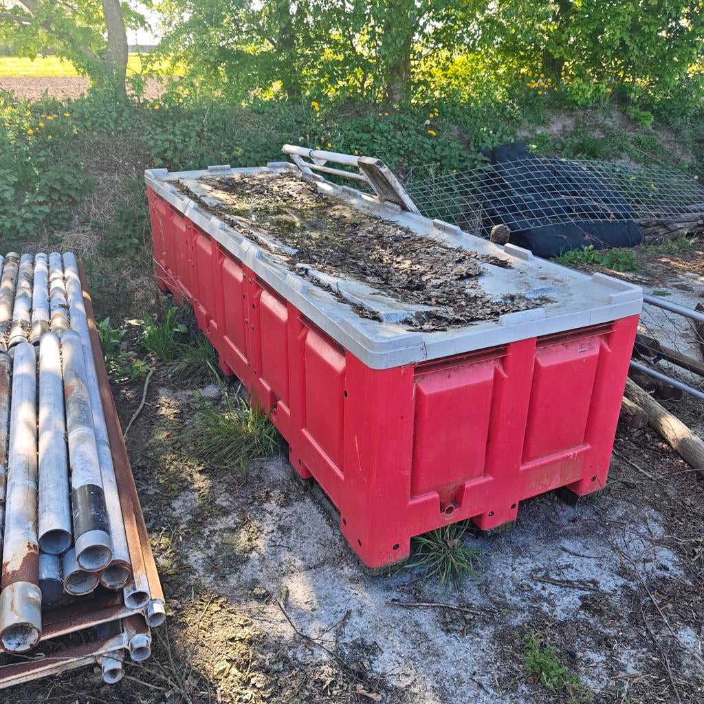 Robuuste waterdichte opslagbak met deksel, Ophalen of Verzenden