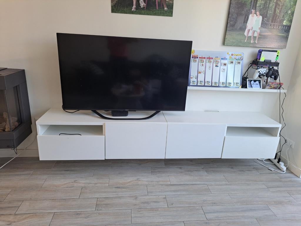 Ikea Besta zwevend tv meubel, Huis en Inrichting, Kasten | Televisiemeubels, Ophalen