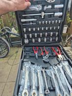 Uitgebreide Gereedschapskoffer met Ratelsleutels, Ophalen of Verzenden, Zo goed als nieuw