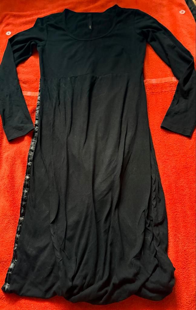 Z.g.a.n. Zwarte jurk/tuniek - Maat S. 10Days., Kleding | Dames, Blouses en Tunieken, Zo goed als nieuw, Maat 36 (S), Zwart, Ophalen of Verzenden