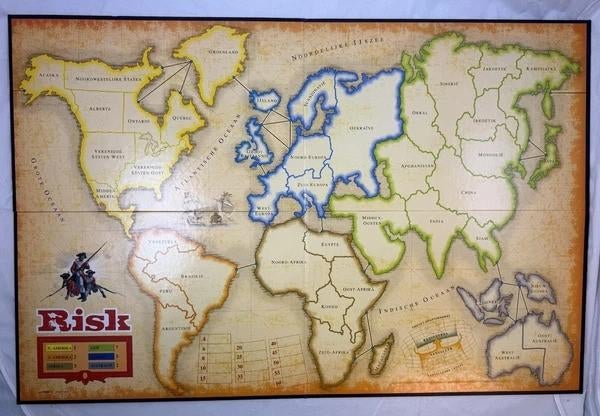 Parker Risk Bordspel compleet Versie 2004 Gezelschapsspel, Coolsingel 104, 3011 AG Rotterdam, Netherlands, Parker, Verzenden, Een of twee spelers